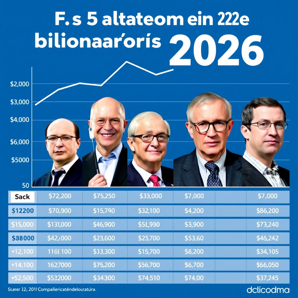 Bilionários em Foco: A Nova Era da Riqueza Extrema em 2026