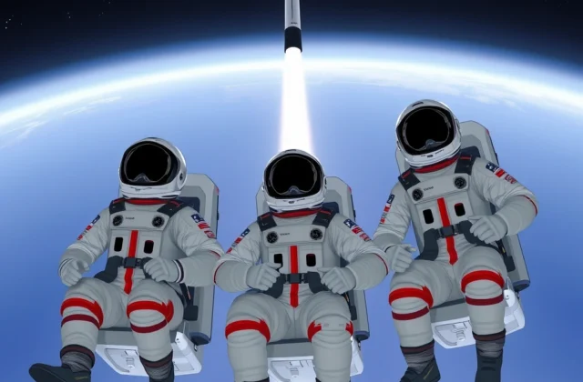 Bilionários lideram corrida espacial: Musk, Branson e Bezos investem bilhões em turismo orbital