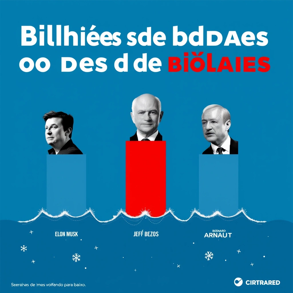 Os 10 Bilionários que Mais Perderam Fortuna em 2026