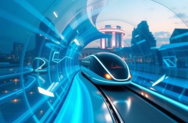 O Alvorecer das Viagens Subterrâneas: Túneis Hiperloop Conectam Cidades em Minutos