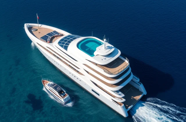O Palácio Flutuante: Como os Super-Ricos Estão Levando o Luxo para o Mar