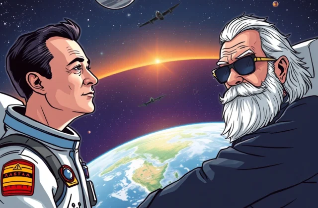 Bilionários em Fúria: A Nova Corrida Espacial que Está Redefinindo o Poder Global