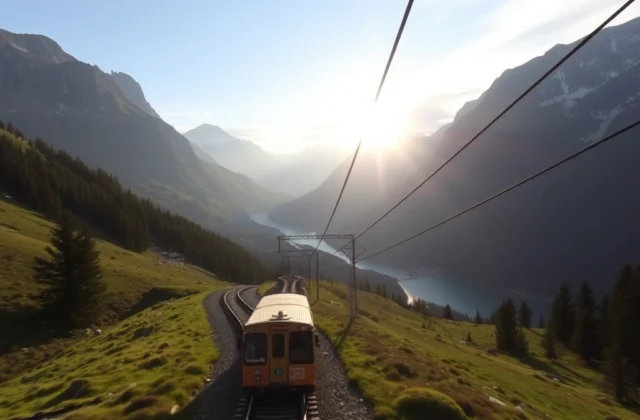 O Renascimento das Viagens de Trem: A Nova Rota Panorâmica que Atravessa os Alpes